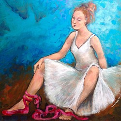 If I Could Fly 1, acrylic SOLD