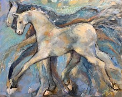 24 x 30  Harmony Trot SOLD